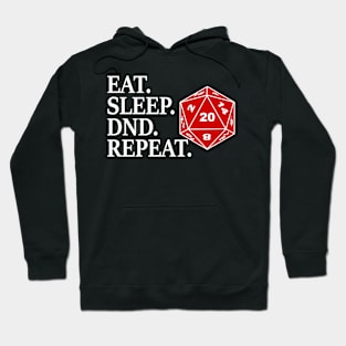 DND Eat Sleep Dnd Repeat Hoodie